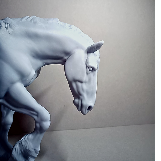 Draft Horse mare Poppy from PrintedPonies as 3D print