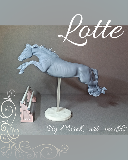 Springende Stute "Lotte" von Mirek_art_models
