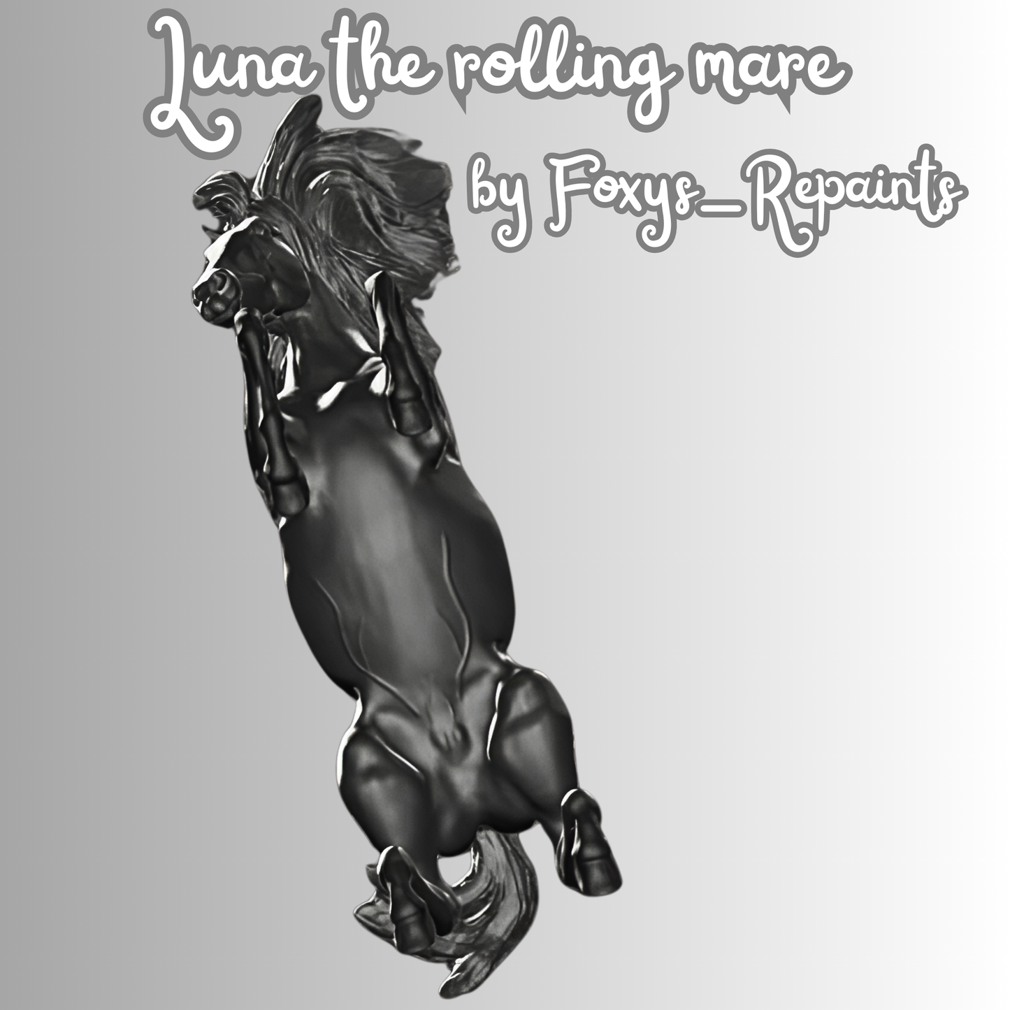 Wälzende Stute Luna / Exklusiv nur bei uns erhältlich