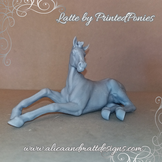 Fohlen Latte von PrintedPonies als 3D Druck