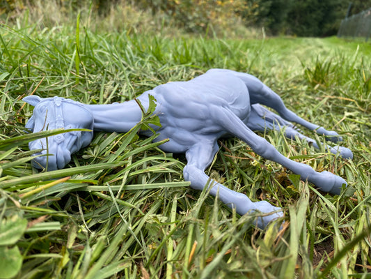 Lying horse by Kristina Katunina as 3D print