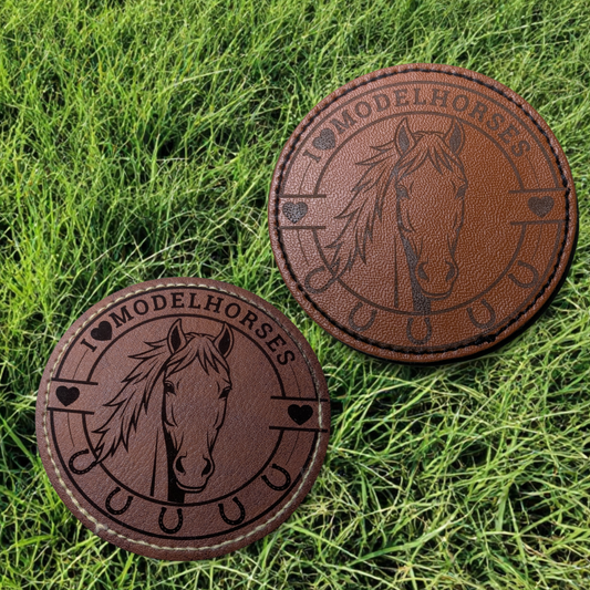 Aufbügel-Patch mit eingraviertem Hobby-Spruch / Personalisierbar!