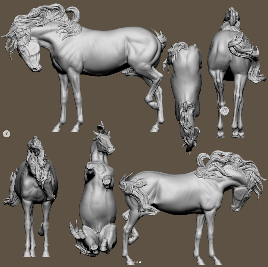 Passion by Bexbee Studios as 3D print