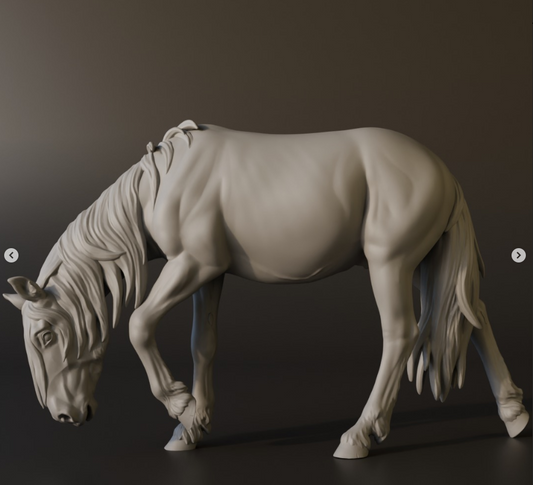 Mustang stallion Tambo by Bexbee Studios as 3D print