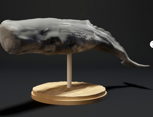 Sperm whale from Animal den miniatures