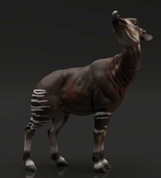Okapi von Animal den miniatures