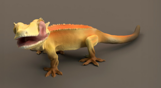 Gecko from Animal den miniatures