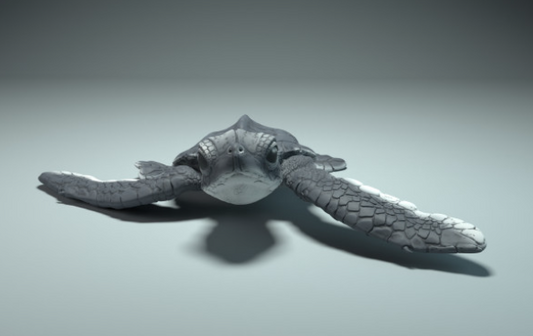 Meeresschildkröte von Animal den miniatures