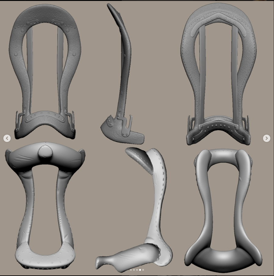 Arçon de selle « Western Open » par Bexbee Studios