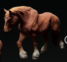 Morpheus (Suffolk Punch) par Animal den miniatures