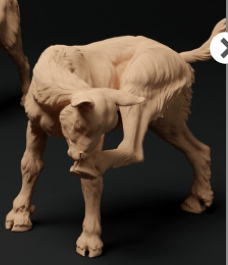 Ziegenbaby Nr.3 von Animal den miniatures