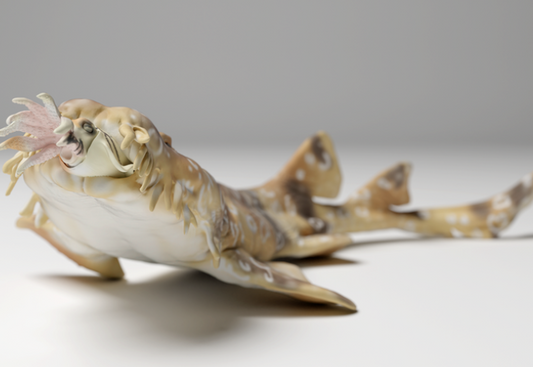 Eating Carpet Shark by Animal den Miniatures