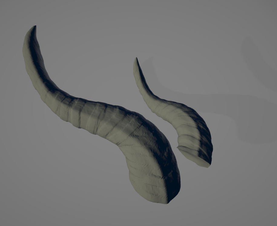 Cornes de dragon n° 1 par Vulcan Forge Miniatures