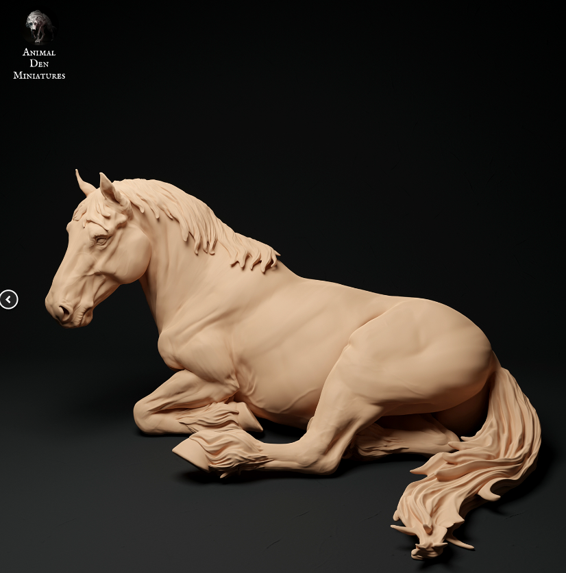 Aphrodite (Suffolk Punch) par Animal den miniatures