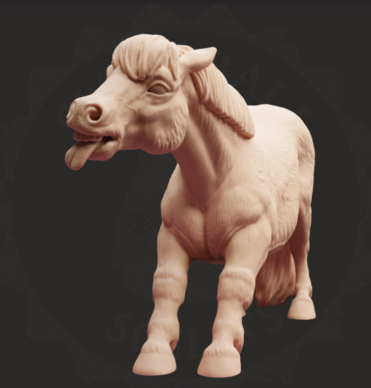 Bubbi, le poney Shetland effronté de Snowball Sculpts