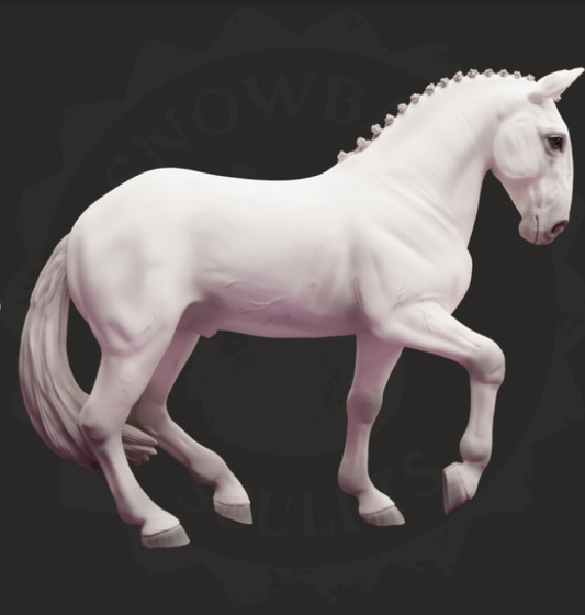 Lusitano Dressage by Snowball Sculpts