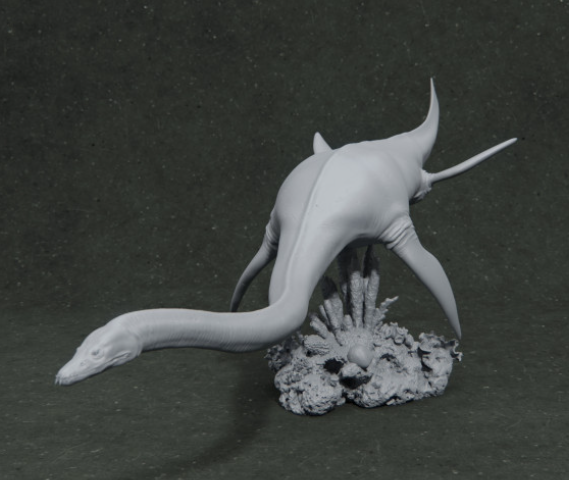 Elasmosaurus by Dion and Dog