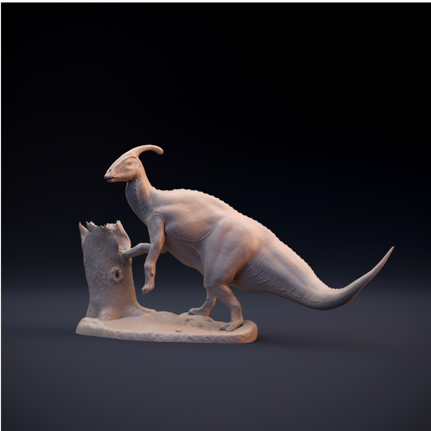 Parasaurolophus de Dion et Chien