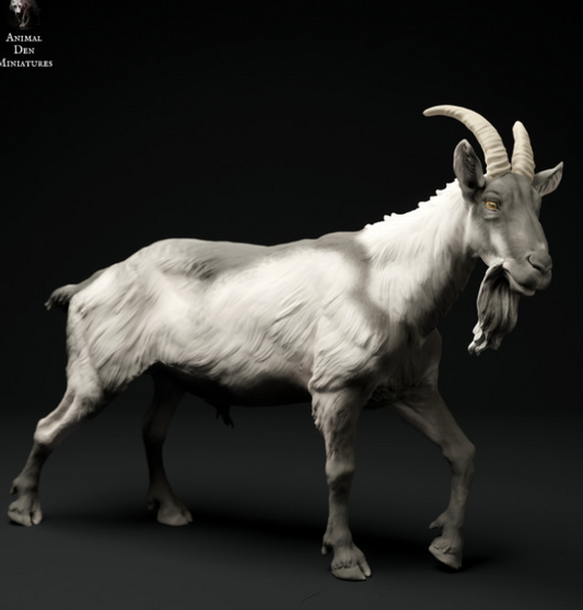 Goat No. 1 from Animal den miniatures