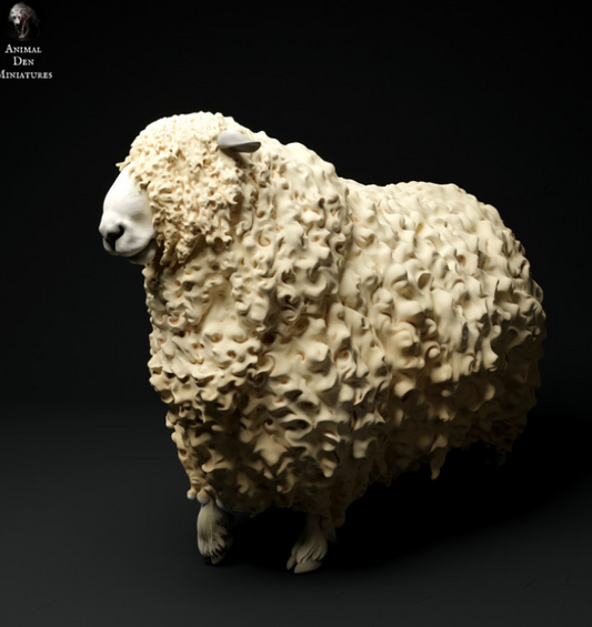Devon and Cornwell Longwool Buck No.1 from Animal den miniatures