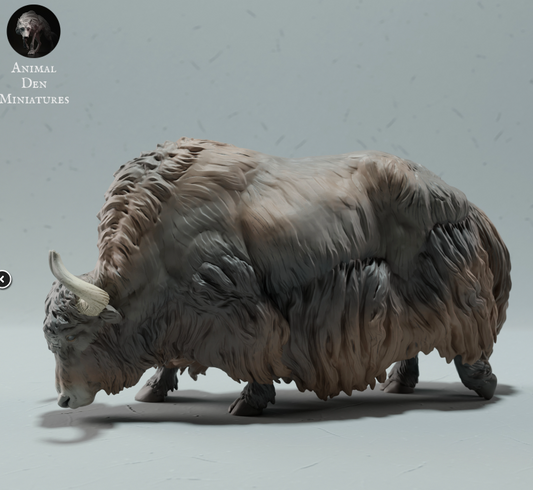 Hymalayanisches Wild-Yak von Animal den miniatures