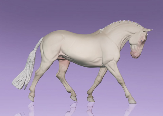 Jument Pure Race Espagnole Mixte "Tamiya" par Mirek_art_models / Disponible uniquement chez nous !