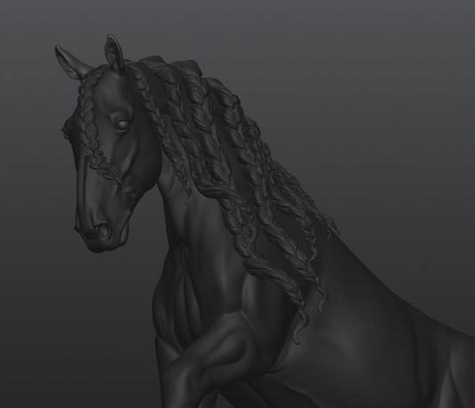 Draft Horse Stallion "Mortimar" by Mirek_Art / Exclusively available from us