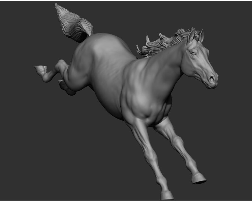 Springende Stute "Mira" von DaniArtist als 3D Druck