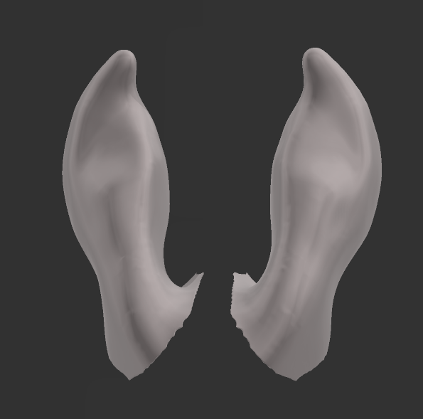 2x Spanish Horse Ears for custers by Mirek_art_models / Exklusive for us