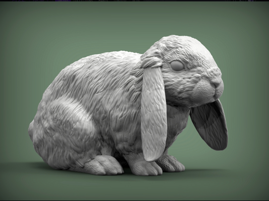 Schlappohr-Hase von Akuzmenko als 3D Druck