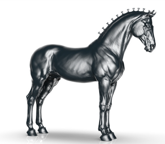 Andalusian stallion in T-pose / Version for customizing by BreathTime as 3D print