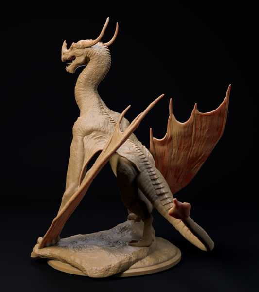 Trihorn-Wyvern von Dino and Dog als 3D Druck