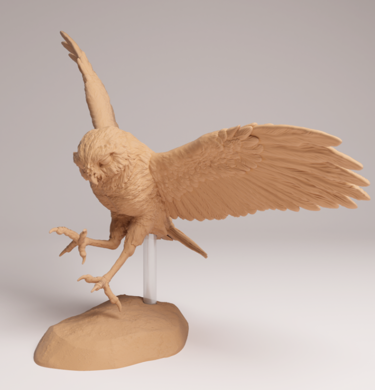 Kaninchenkauz von Animal den miniatures