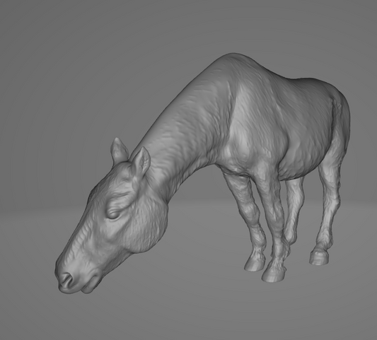 Grasendes Pony Snoopy von Judith P. - Custer Version / Exklusivmodell für A&M-Designs