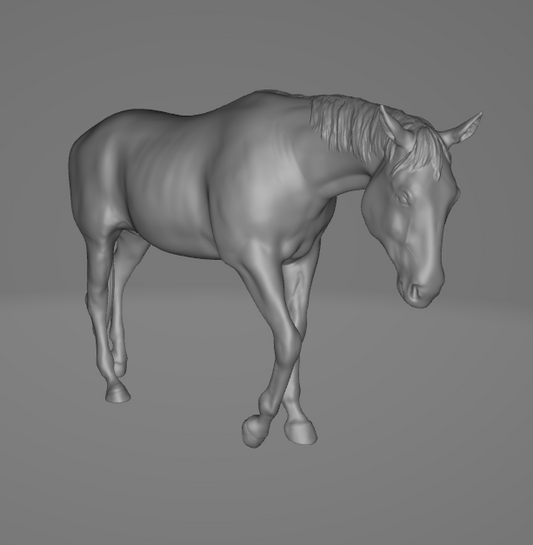 Stallion Arin with long hair by Judith P. / Exclusive model for A&M-Designs