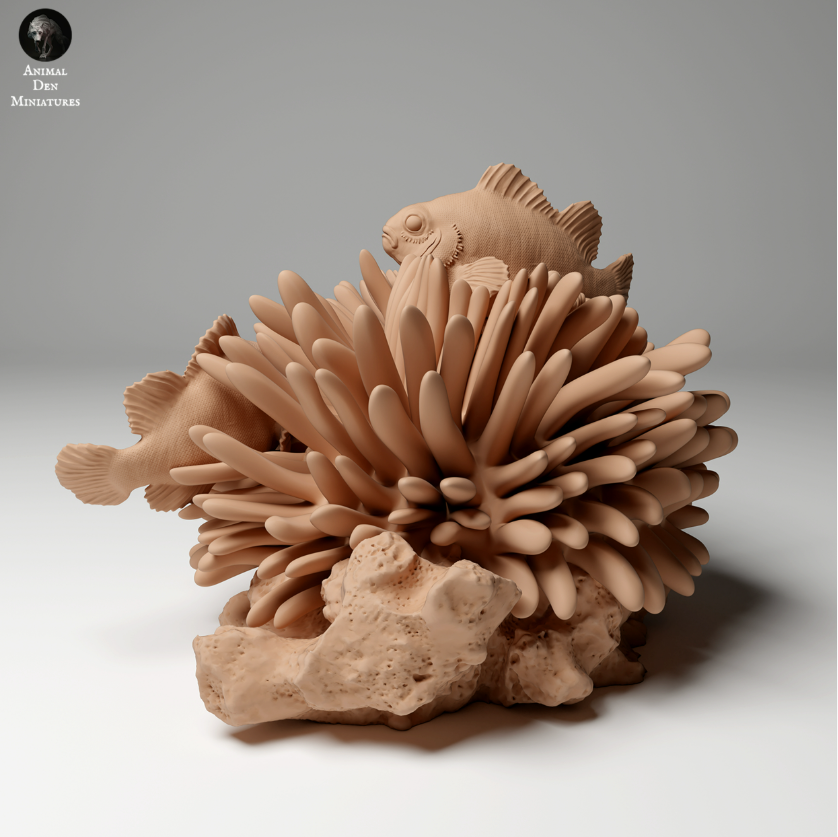 Clownfish from Animals den miniatures as 3D print