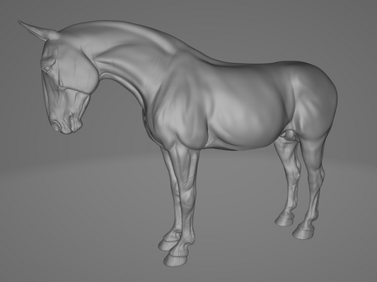 Lusitano stallion "Deja-Vu" as Custer version by Mirek_art_models / Exclusively available from us