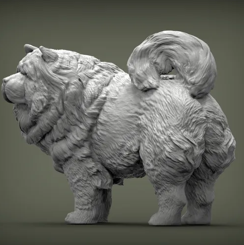 Chow Chow von Alexander3dArt
