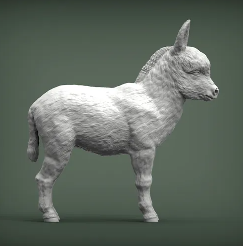 Baby Esel von Alexander3dart