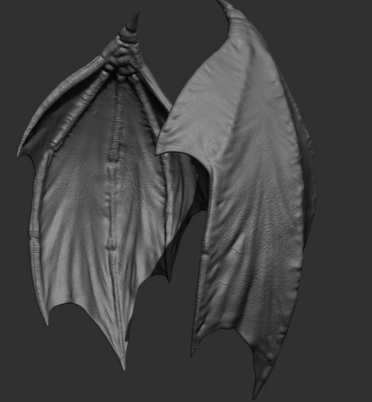 Fledermaus Flügel für Modellpferde von DaniArtist / 3D Druck