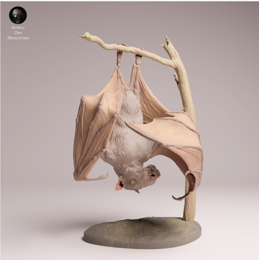 Hammerkopf Fledermaus von Animal den miniatures als 3D Druck