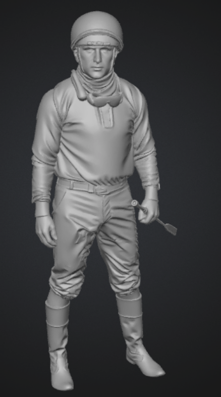 Standing Jockey by PotatoPonys / Figure