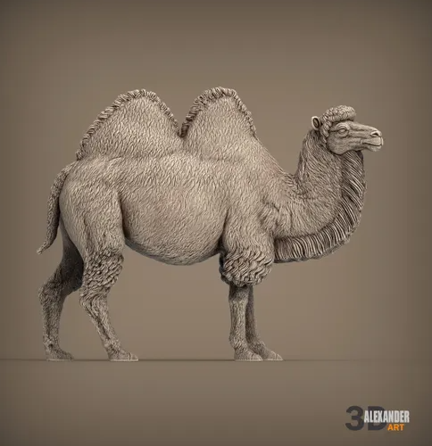 Kamel von Alexander3dart / Als Miniatur-Tierfigur