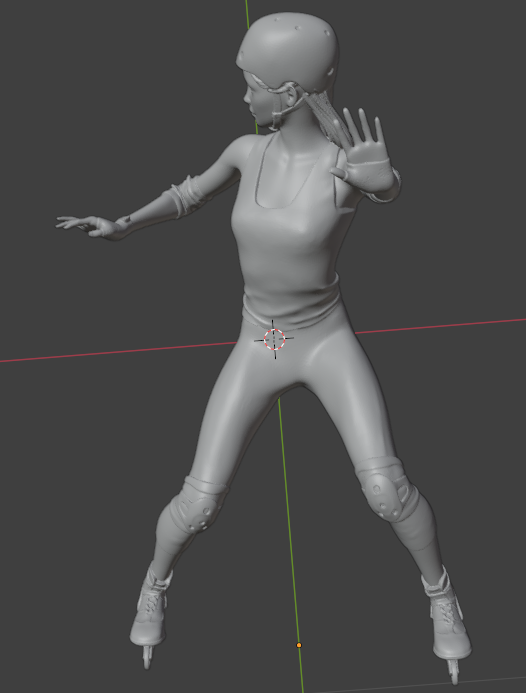 Patineuse en ligne n°4