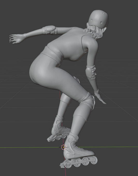 Patineuse en ligne n°8