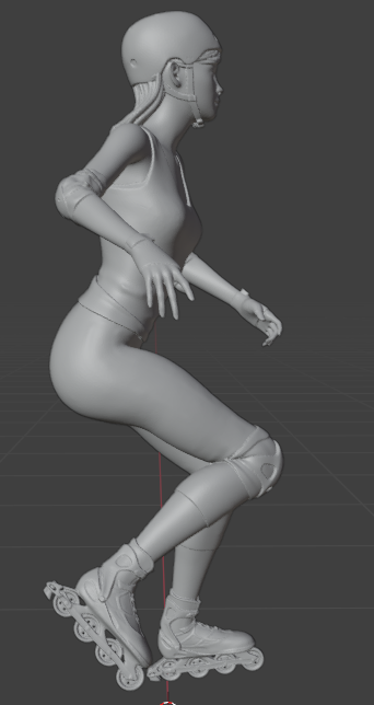 Patineuse en ligne n°10
