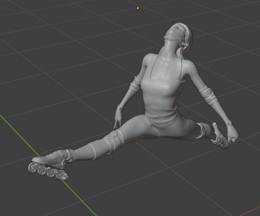 Patineuse en ligne n°39