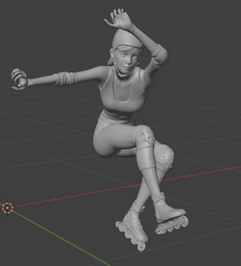 Patineuse en ligne n°46