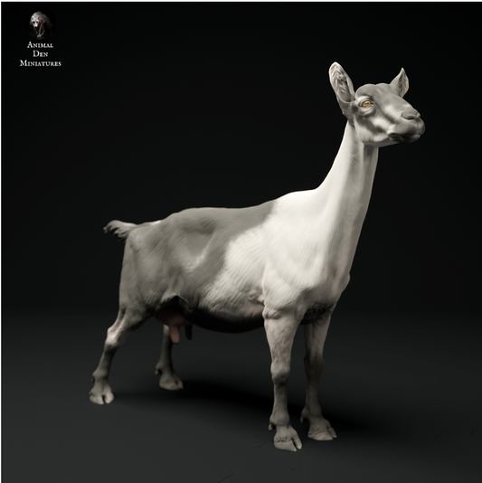 Goat No. 1 from Animal den miniatures