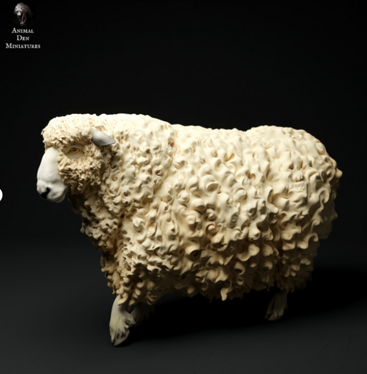 Devon and Cornwell Longwool Buck No.2 from Animal den miniatures